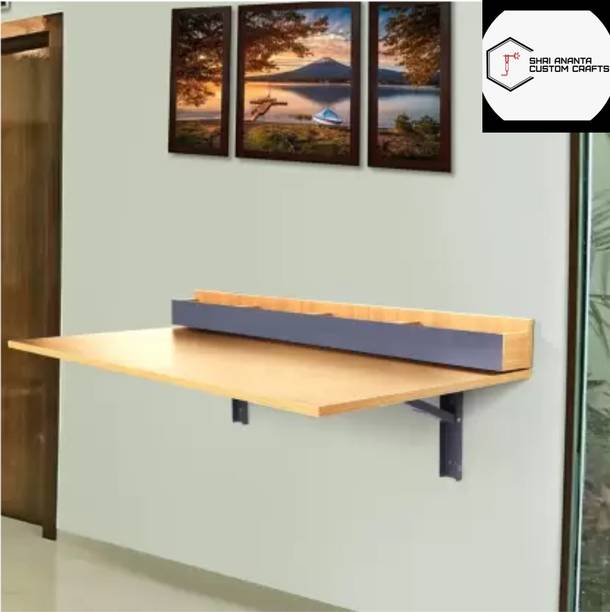 SACC Enterprises Shri Ananta Custom Crafts folding Wall mounted table Metal 4 Seater Dining Table