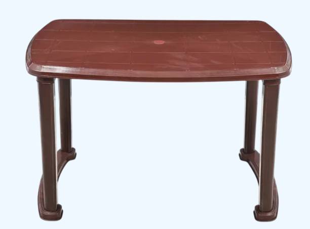 MONITARA Plastic 6 Seater Dining Table