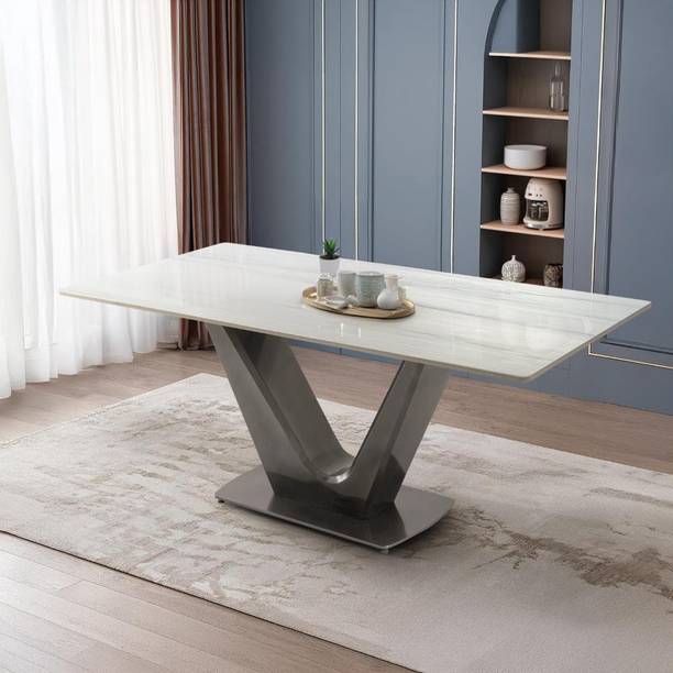 Wakefit Metal 6 Seater Dining Table
