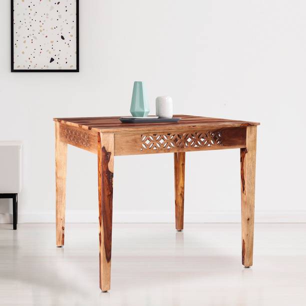 Wopno Furniture Solid Wood 4 Seater Dining Table