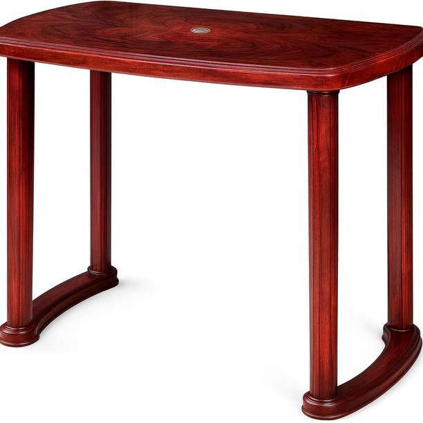 ShopholicHub Dining Table for Home Offices and Restaurant | 100% Virgin Plastic | Outdoor Plastic 4 Seater Dining Table