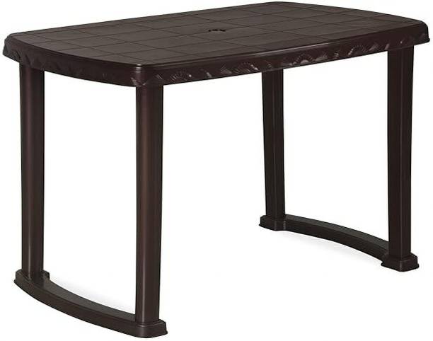 Nilkamal Shahenshah Dining Table 4 seater for home/office/cafe Plastic 4 Seater Dining Table