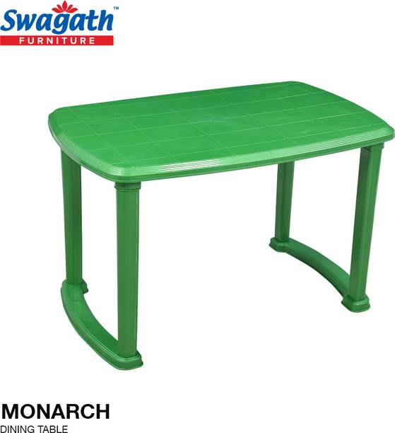 swagath furniture Monarch Dining table Plastic 4 Seater Dining Table
