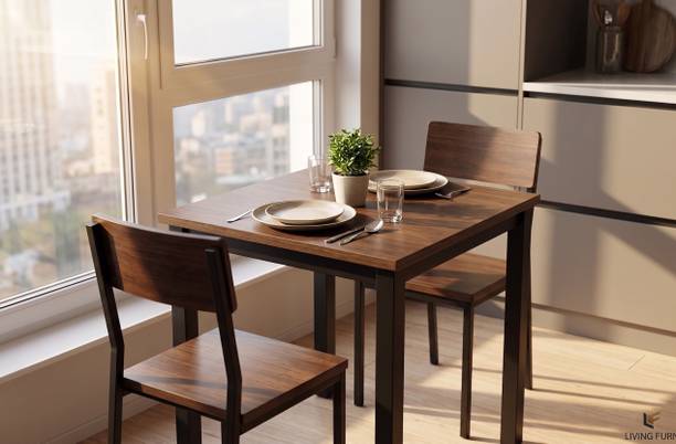 Living Furn PREMIUM Engineered Wood 2 Seater Dining Set