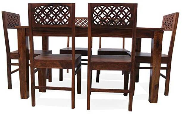 Utkarsh Fabric 6 Seater Dining Table