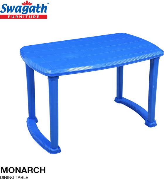 swagath furniture Monarch Dining table Plastic 4 Seater Dining Table