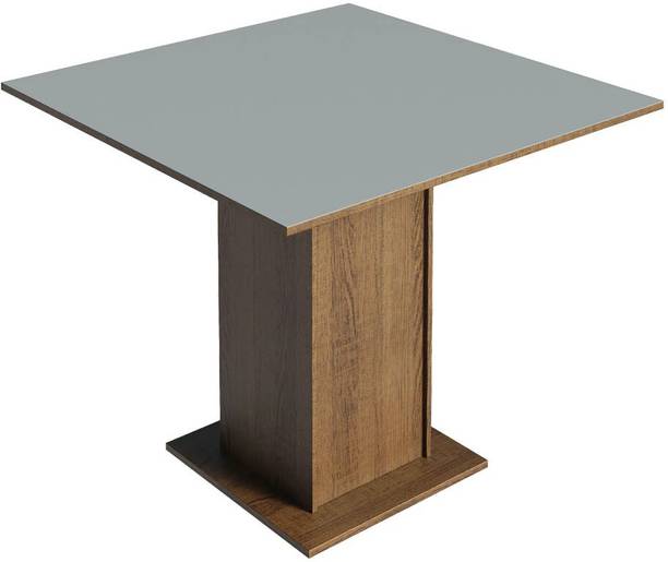 Madesa Square Dining Table Engineered Wood 4 Seater Dining Table