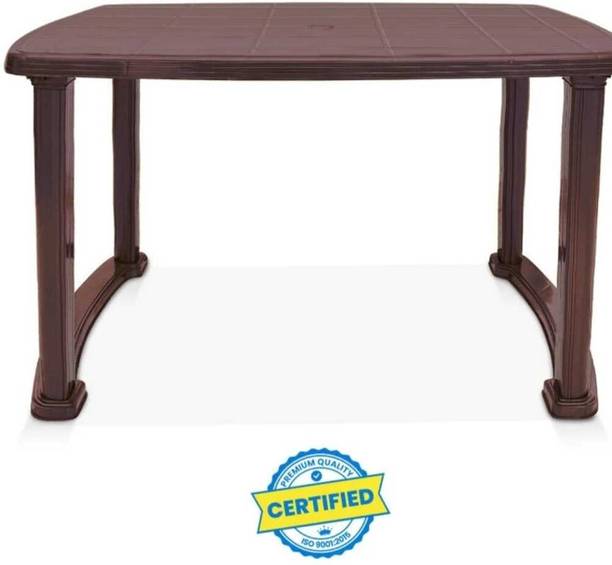 National plasto 201 Plastic 4 Seater Dining Table