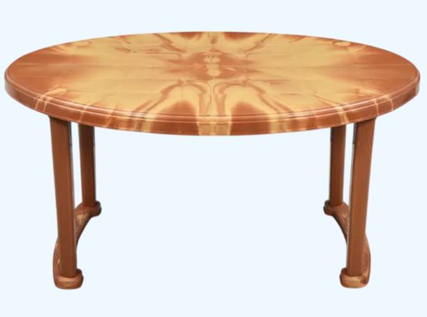 MONITARA Plastic 6 Seater Dining Table