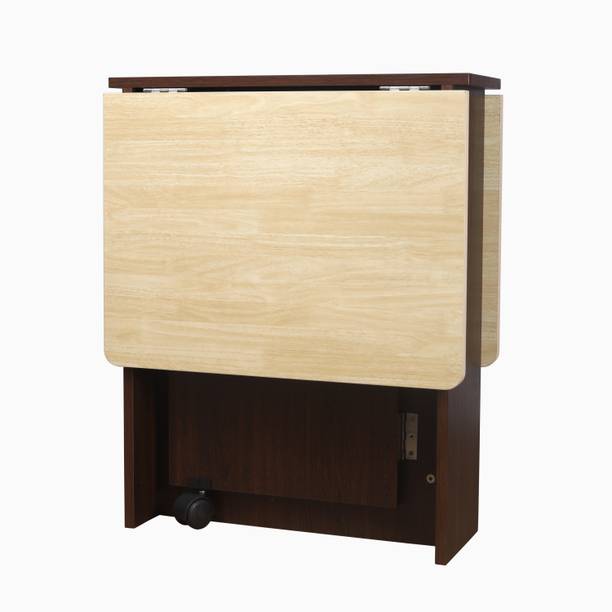 Madainaachi Furniture BoBo Folding / Extentable / Space Saving Dining Table Without Chairs Engineered Wood 4 Seater Dining Table
