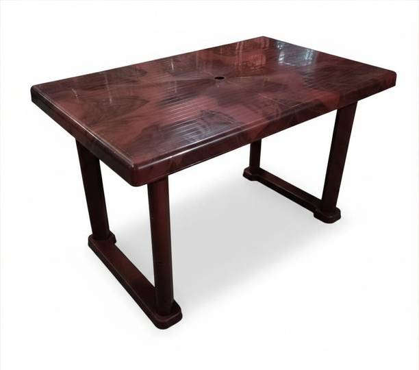 ShopholicHub Mahogany Classic Series Solid Wood 4 Seater Dining Set