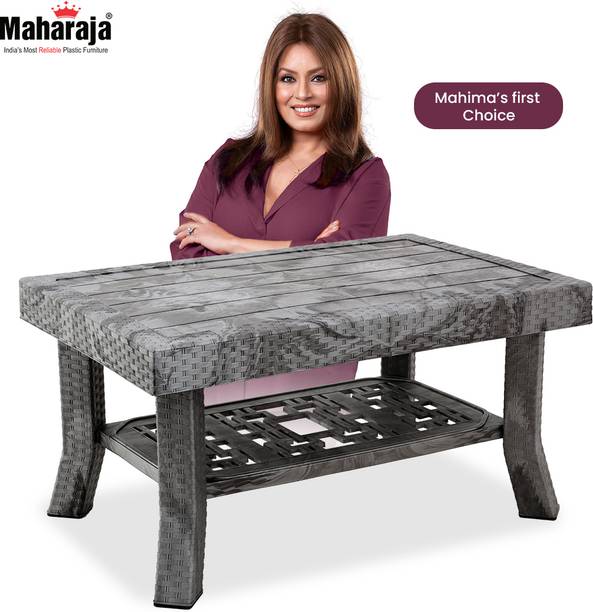 MAHARAJA Polo Plastic Table for Home Plastic Center Table for Living Room Plastic table Plastic 4 Seater Dining Table