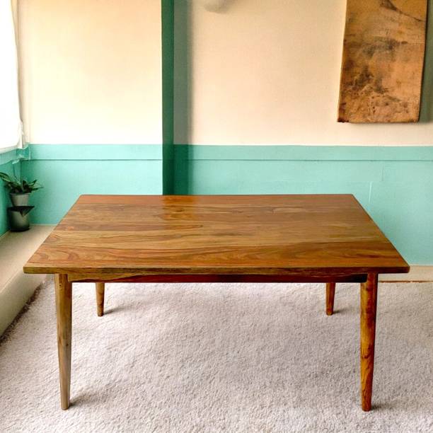 Ikiriya Oakmont Sheesham Wood Contemporary Solid Wood 6 Seater Dining Table