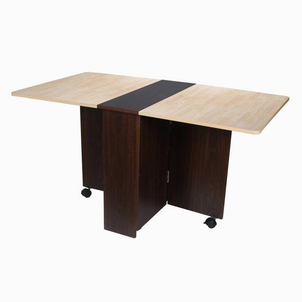 Madainaachi Furniture Eeee Folding / Extentable / Space Saving Engineered Wood 6 Seater Dining Table