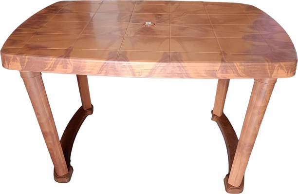 AAMROSE Plastic 4 Seater Dining Table
