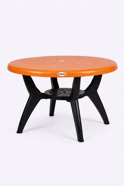 next NPPL NEPTUNE Heavy Duty Multipurpose Center Table for Home, Garden, Balcony & Outdoor Plastic 4 Seater Dining Table