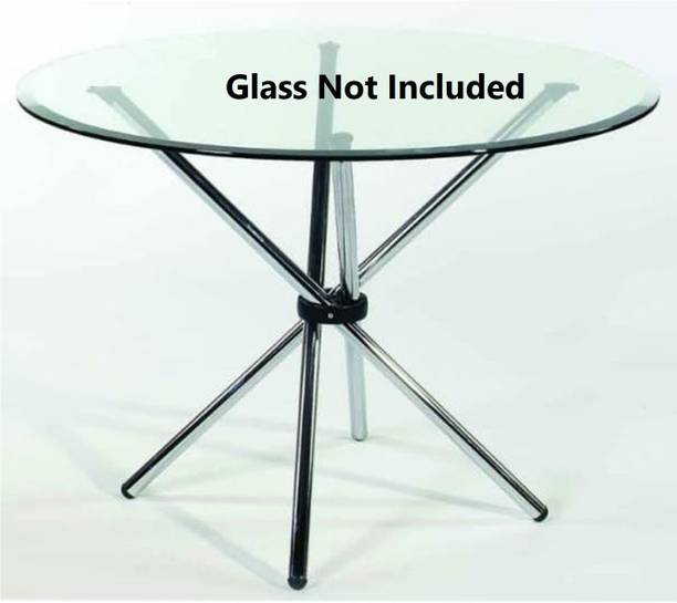 Essential world Hydra modular (With Out Glass) Metal 4 Seater Dining Table