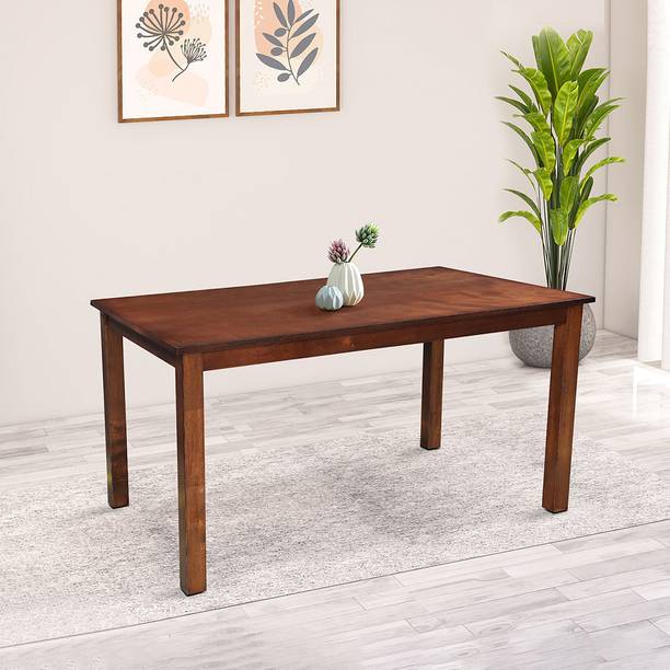 Hometown Solid Wood 6 Seater Dining Table
