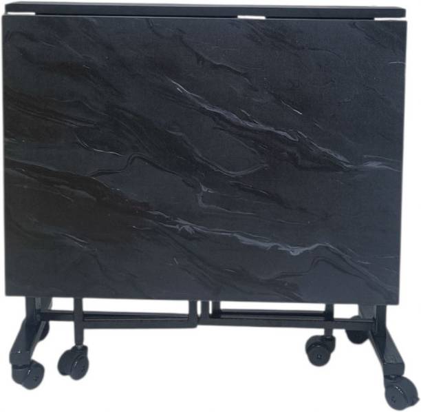 ekam futuretech Folding Dining Table, Study Table, Desk,Suitable for Kitchen Engineered Wood 4 Seater Dining Table