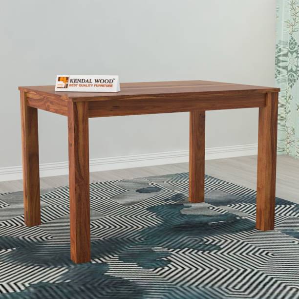 Kendalwood Furniture Solid Wood 4 Seater Dining Table
