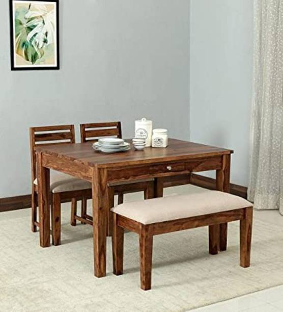 SHRI RAM ENTERPERISES Fabric 4 Seater Dining Table