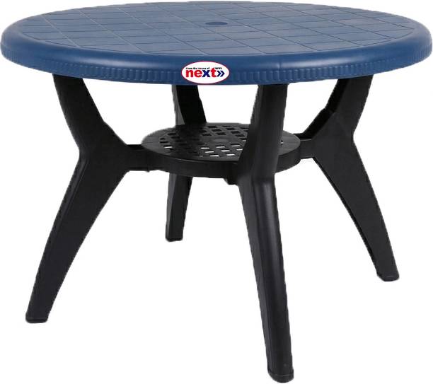 next NPPL NEPTUNE Heavy Duty Multipurpose Center Table for Home, Garden, Balcony & Outdoor Plastic 4 Seater Dining Table