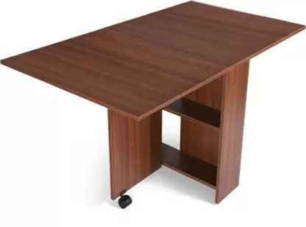 FUNLOOF Engineered Wood 6 Seater Dining Table