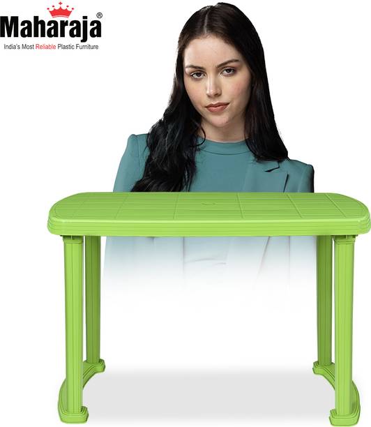 MAHARAJA Dining Table for Home Offices and Restaurant | Outdoor Table Plastic 4 Seater Dining Table