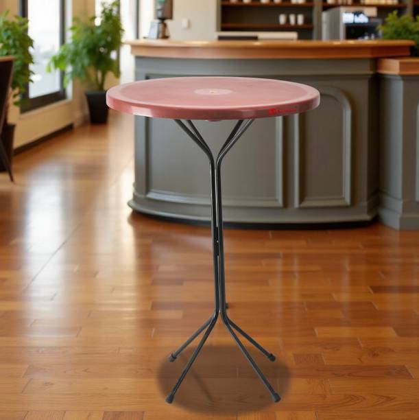 KITHANIA Restaurant Dining Bar Table Dining Table Easily Foldable for Standing Persons Plastic 4 Seater Dining Table