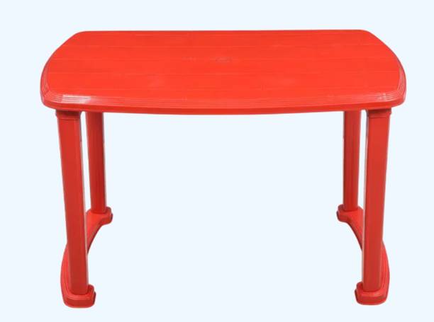 MONITARA Plastic 6 Seater Dining Table