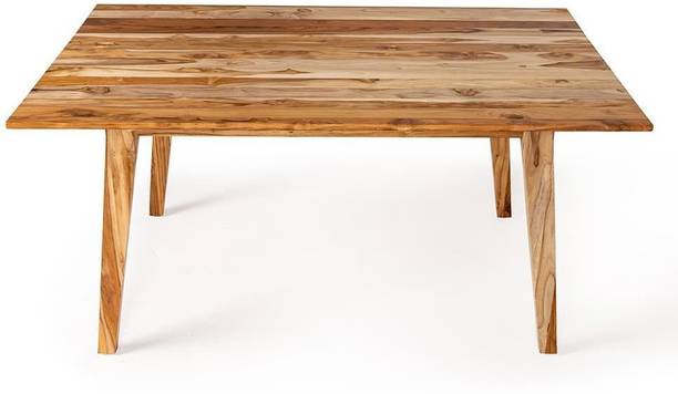 Wakefit Clove Teak Solid Wood 6 Seater Dining Table