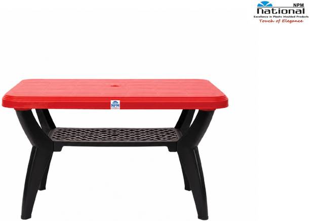 NPM NATIONAL MAHARAJA Premium Plastic Center Table for Living Room, Balcony & Garden Plastic 4 Seater Dining Table