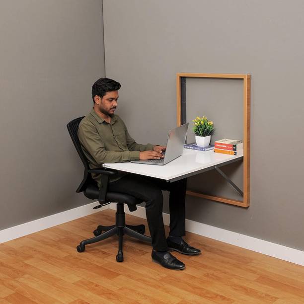 WallCare Foldable Heavy Duty Dining Table Multipurpose Study Table without wooden board Metal 4 Seater Dining Table