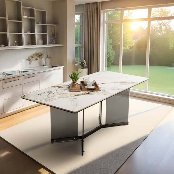 Wakefit Romesco Metal 6 Seater Dining Table