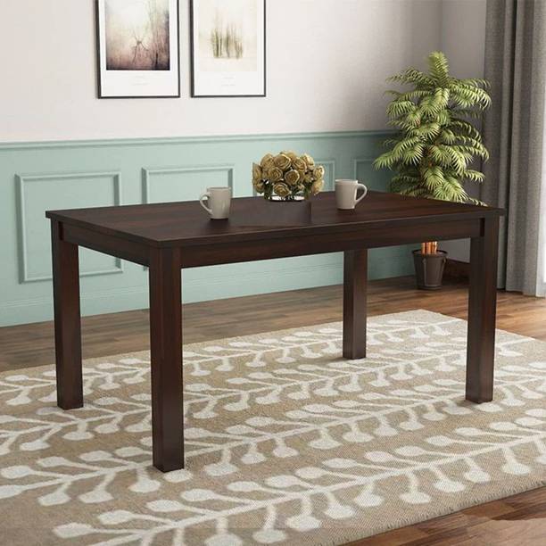 Newaranyawood Engineered Wood 6 Seater Dining Table
