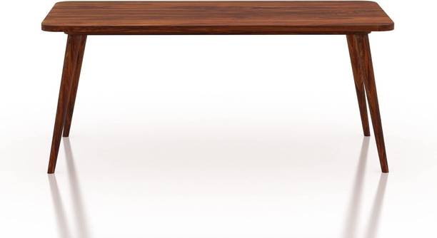 Ganpati Arts Sheesham Wood 6 Seater Dining Table/Wooden Table for Dining Room/House Solid Wood 6 Seater Dining Table