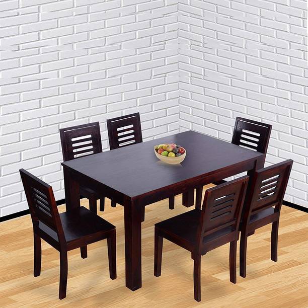 Kendalwood Furniture Solid Wood 6 Seater Dining Table