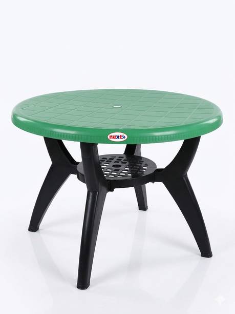 next NPPL NEPTUNE Heavy Duty Multipurpose Center Table for Home, Garden, Balcony & Outdoor Plastic 4 Seater Dining Table