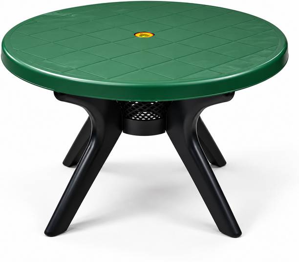 BANDHAN Home,Garden, Office,Balcony, Outdoor Plastic 4 Seater Dining Table Plastic 4 Seater Dining Table