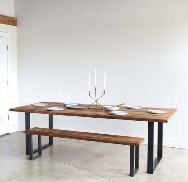 Crosby Solid Wood 4 Seater Dining Table