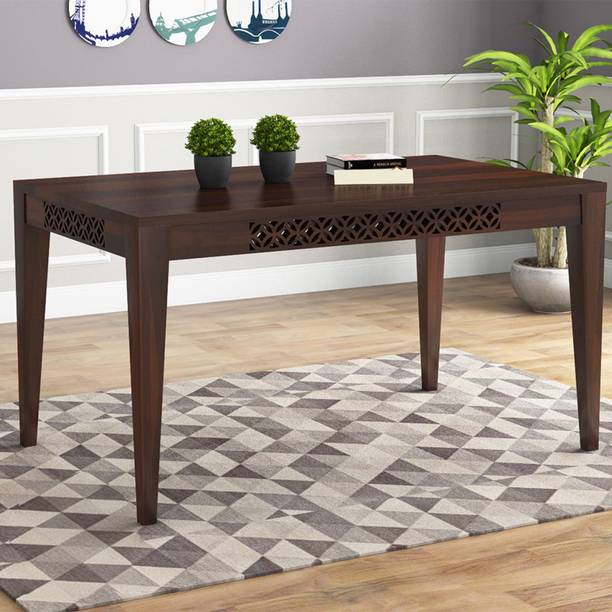Kendalwood Furniture Premium Dining Room Furniture Wooden Dining Table Solid Wood 6 Seater Dining Table