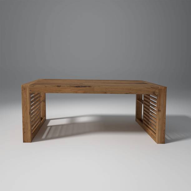 Wakeup India Garten Dining Table Natural Dinner Table Acacia Wood Solid Wood 6 Seater Dining Table