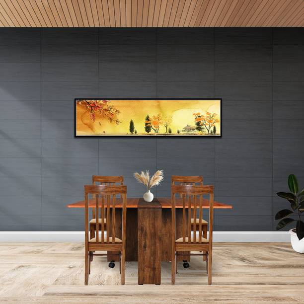 Madainaachi Furniture BoBo Folding / Extentable / Space Saving Dining Table Without Chairs Engineered Wood 4 Seater Dining Table