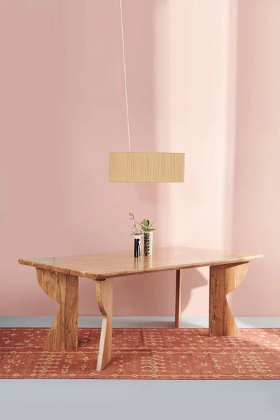SMAART CRAAFTS Solid Wood 4 Seater Dining Table