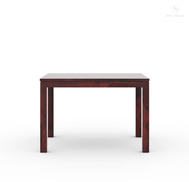 Allie Wood Rosewood ( Sheesham ) Solid Wood 4 Seater Dining Table