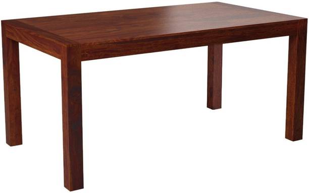 JeenWood Wooden 6 Seater Dining Table Only | Table for Living Room and Kitchen Solid Wood 6 Seater Dining Table