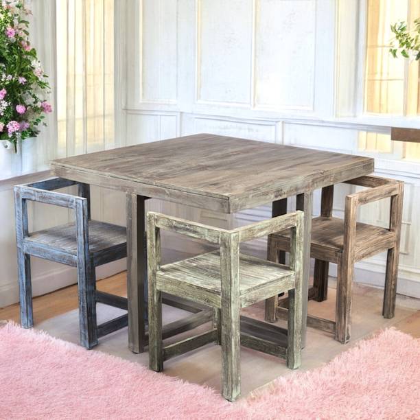 Ikiriya Kingston Rosewood ( Sheesham ) Solid Wood 4 Seater Dining Table