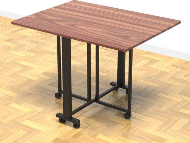 InnoFur Pacio Folding Engineered Wood 6 Seater Dining Table