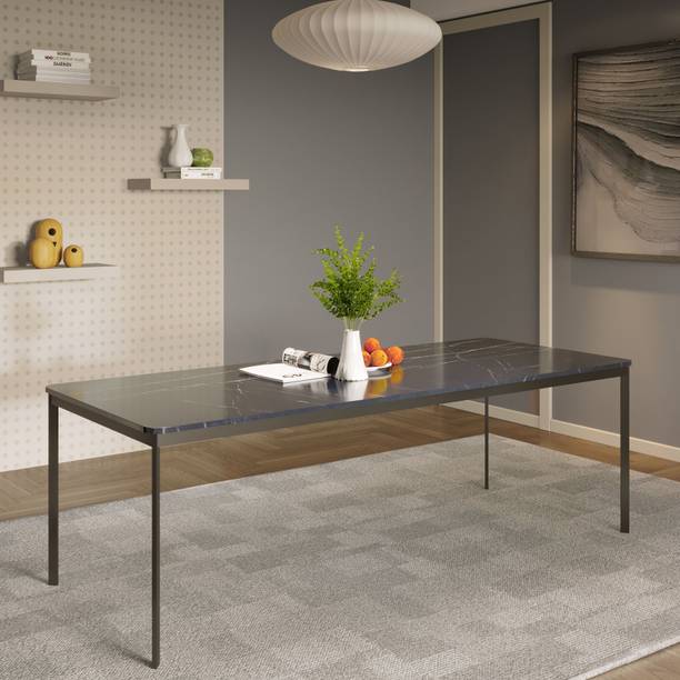 Godrej Interio Franky Engineered Wood 8 Seater Dining Table