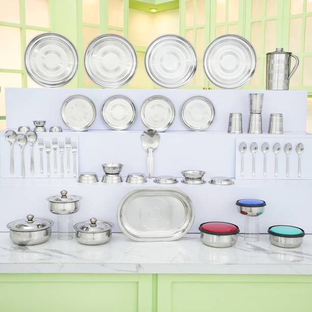 KIARAA Pack of 51 Stainless Steel KIARAA Dinner Set